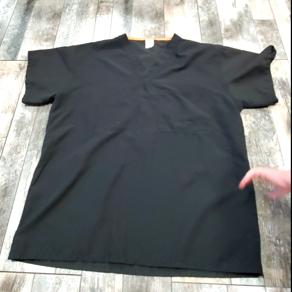 Black small scrub tops
